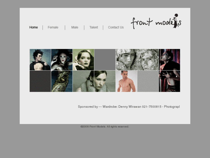 www.frontmodels.net