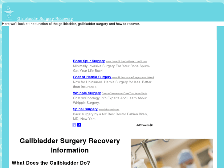 www.gallbladdersurgeryrecovery.com