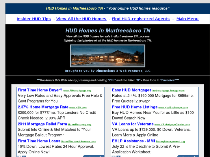 www.hud-homes-in-murfreesboro-tn.info