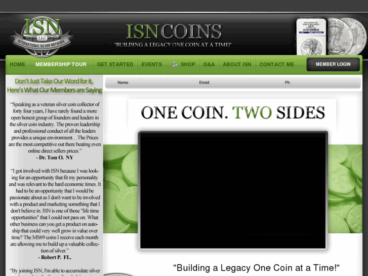 www.isncoins.com