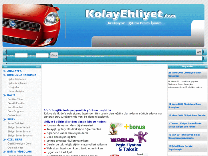 www.kolayehliyet.com