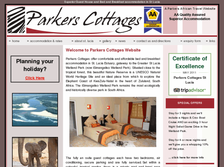 www.parkerscottages.com