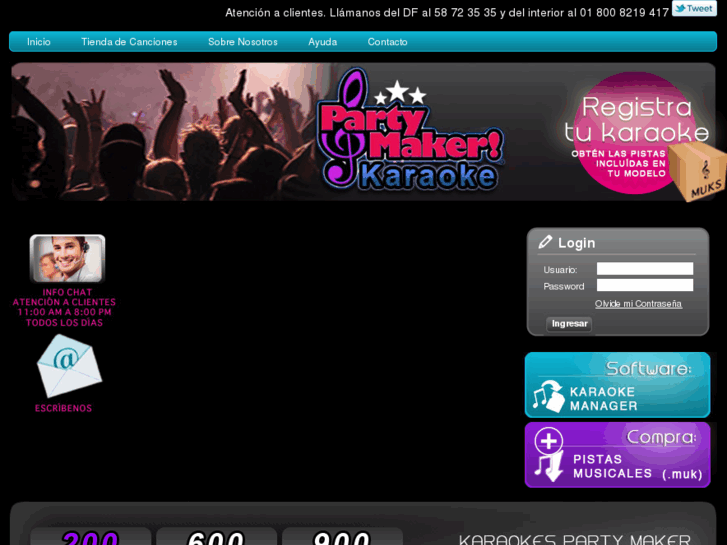 www.partymakerkaraoke.com