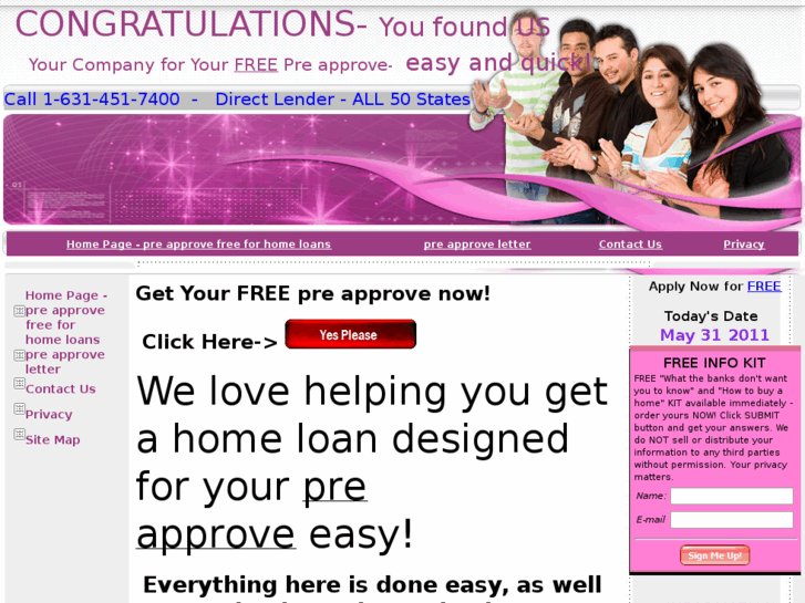 www.preapprovefree.com