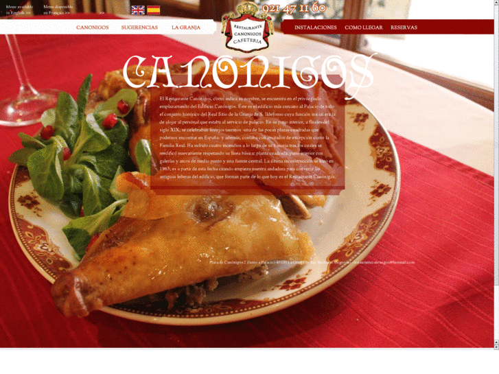 www.restaurantecanonigos.com