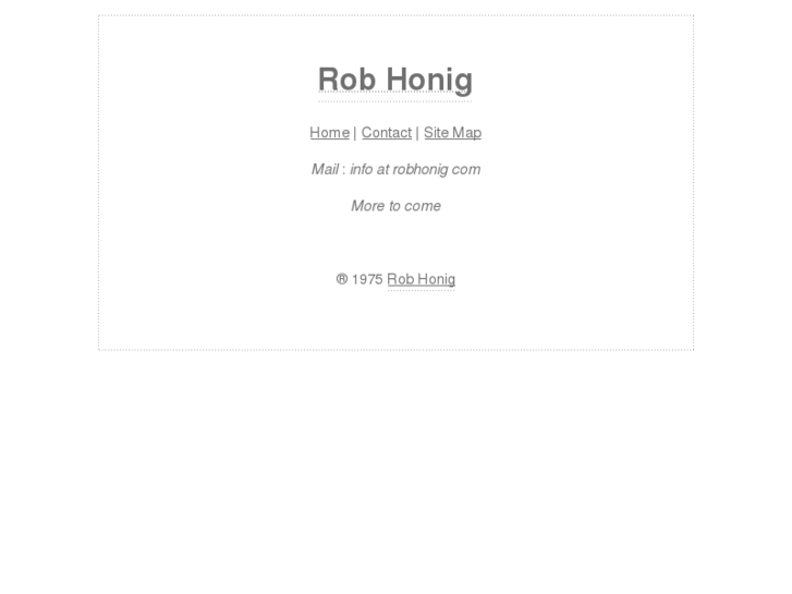 www.robhonig.com