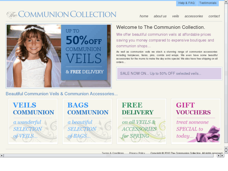 www.thecommunioncollection.com