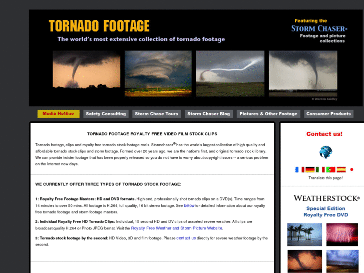 www.tornadofootage.com