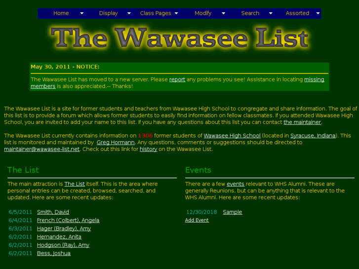 www.wawasee-list.net