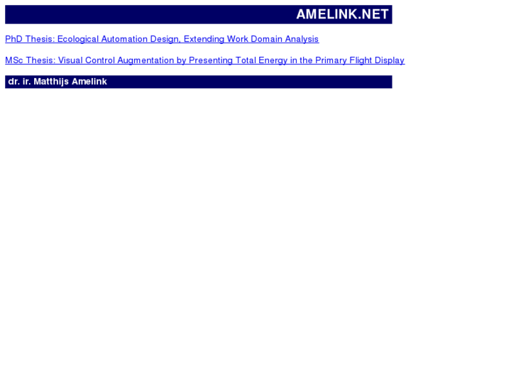www.amelink.net