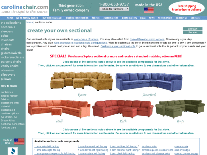 www.carolinasectional.com