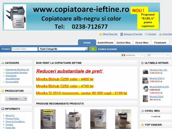 www.copiatoare-ieftine.ro