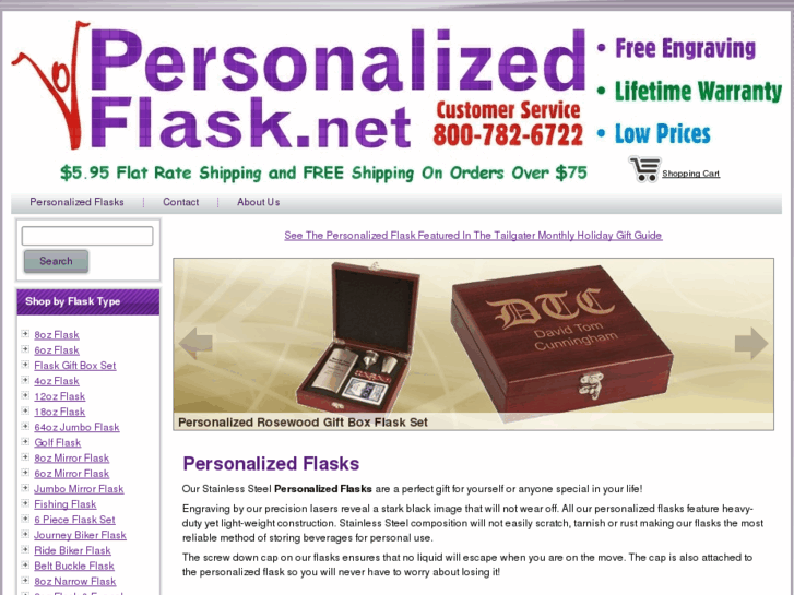 www.customflask.net