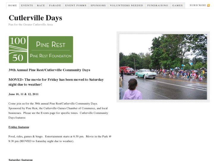 www.cutlervilledays.com