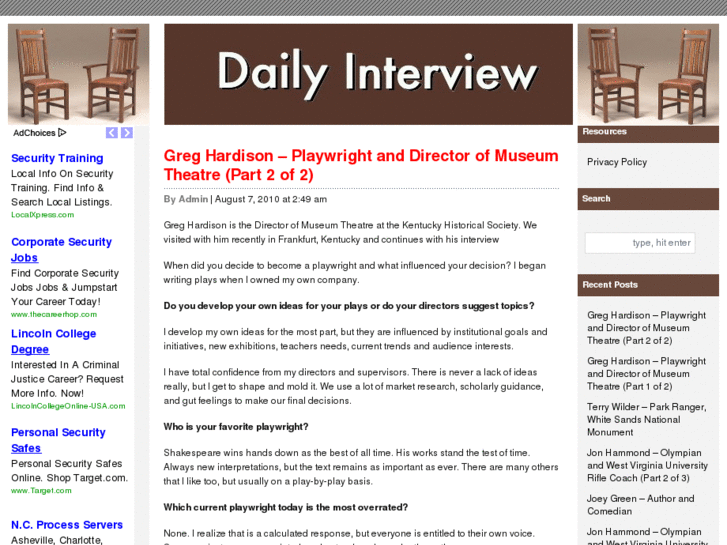 www.dailyinterview.net