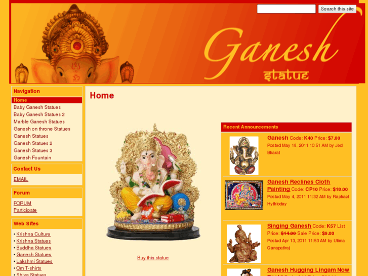 www.ganeshstatue.com