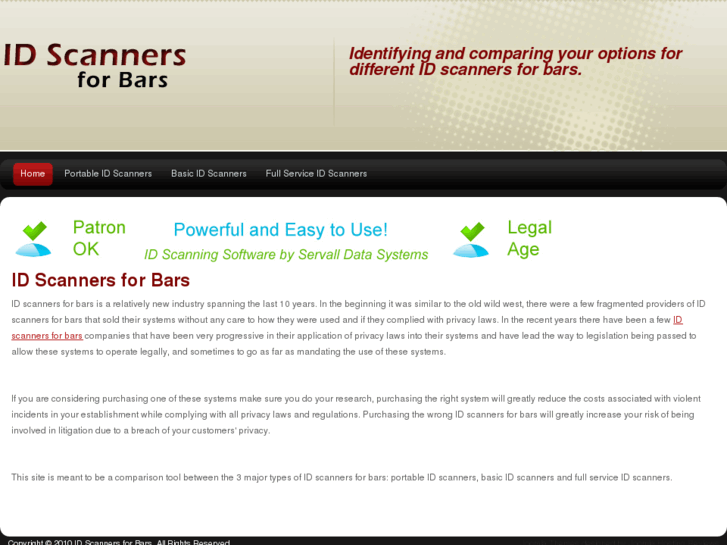 www.idscannersforbars.com