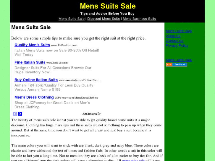 www.menssuitssale.org