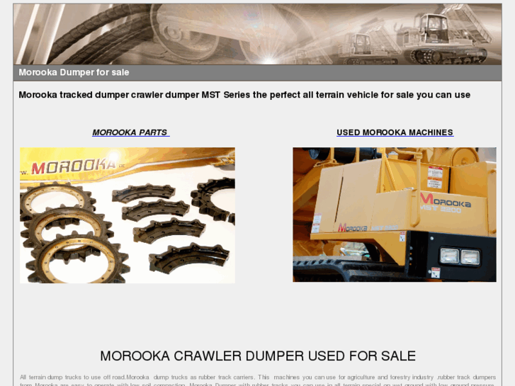 www.morooka-dumper.com