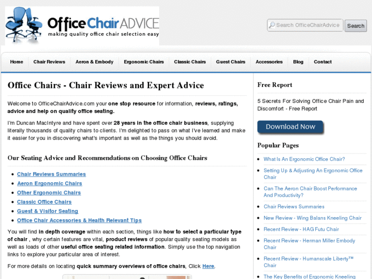 www.officechairadvice.com