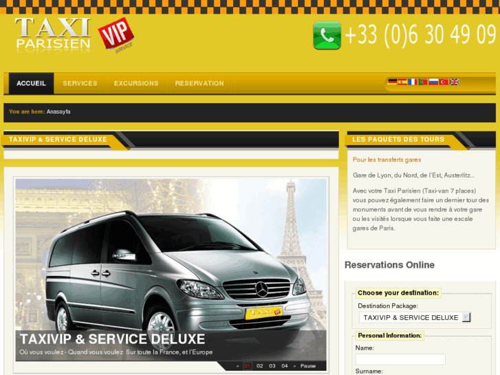 www.parisientaxi.com