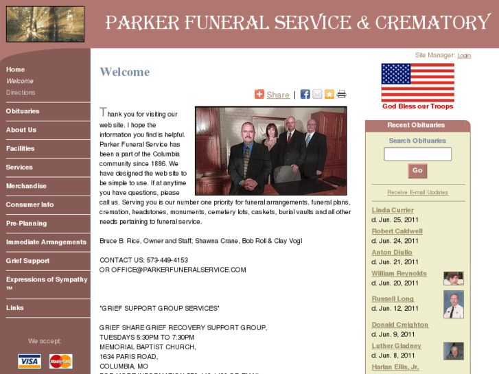 www.parkerfuneralservice.com