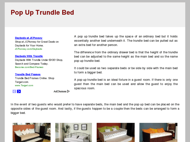 www.popuptrundlebed.com