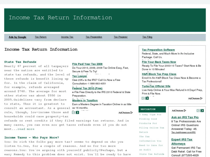 www.taxreturn.org