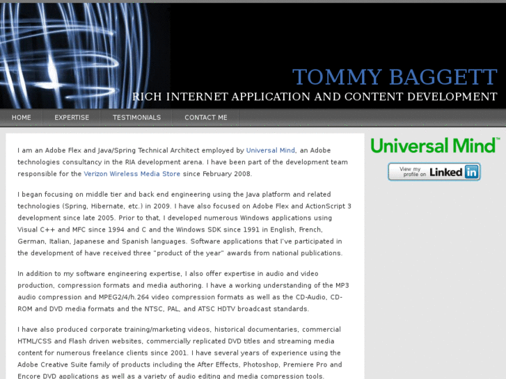 www.tommybaggett.com