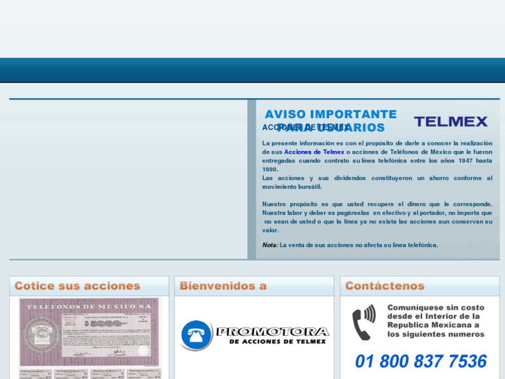 www.acciones-telmex.com