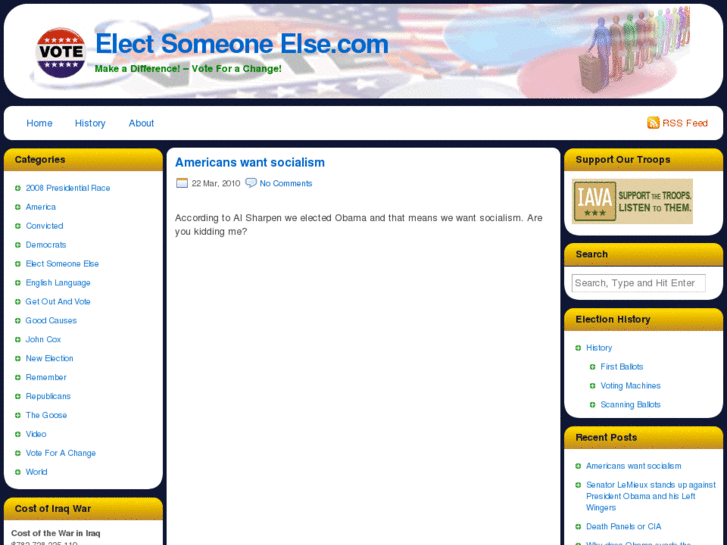 www.electsomeoneelse.com