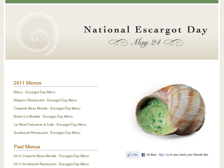 www.escargotsday.com