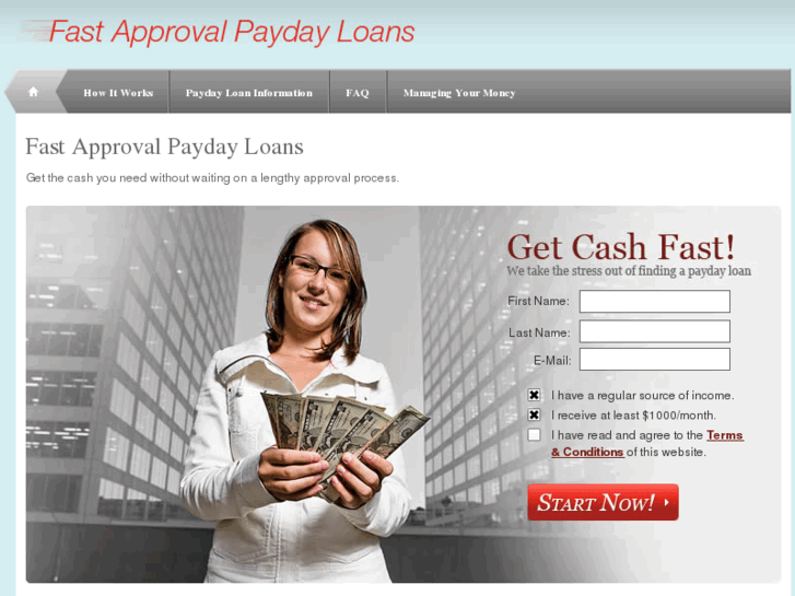 www.fastapprovalpaydayloans.com