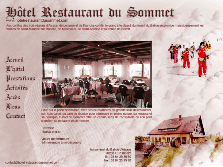 www.hotelrestaurantdusommet.com