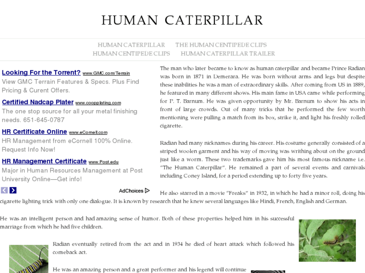 www.humancaterpillar.com