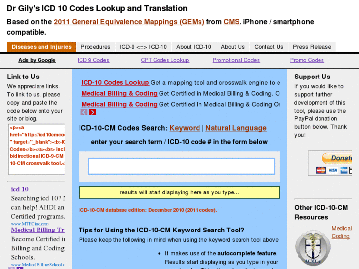 www.icd10code.org