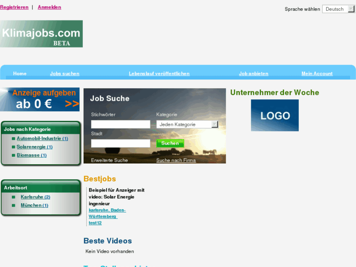 www.klimajobs.com