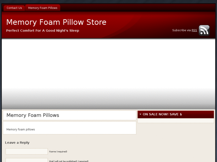 www.memory-foam-pillow-store.com