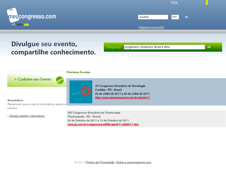 www.meucongresso.com