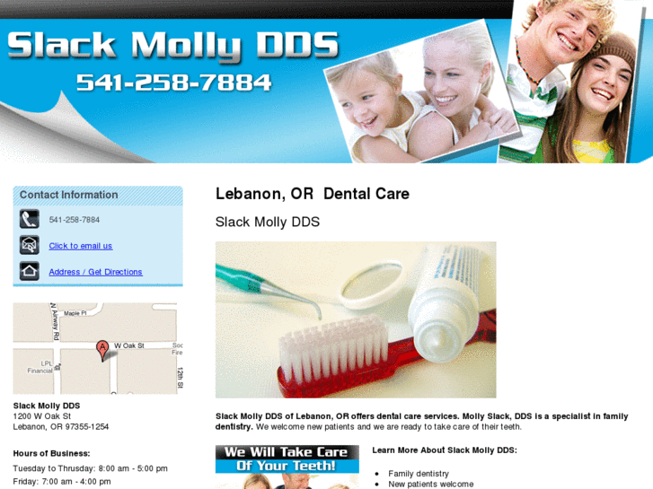 www.mollyslackdds.com