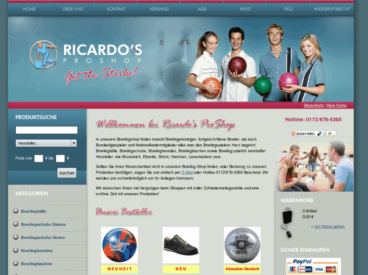 www.ricardos-bowling-proshop.de