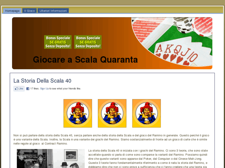 www.scala-quaranta-online.com