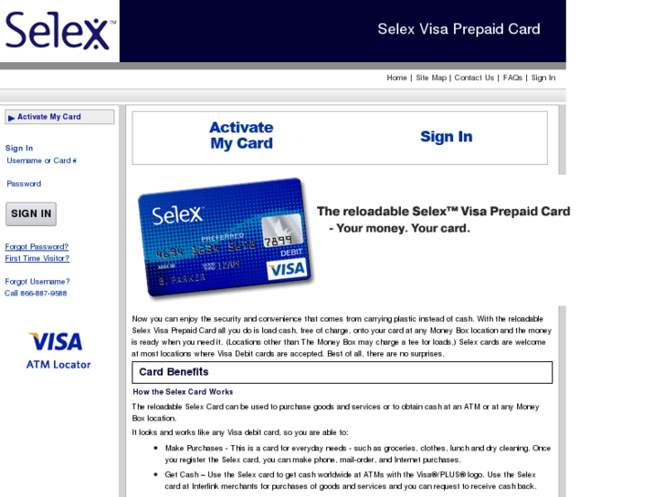 www.selexcard.com