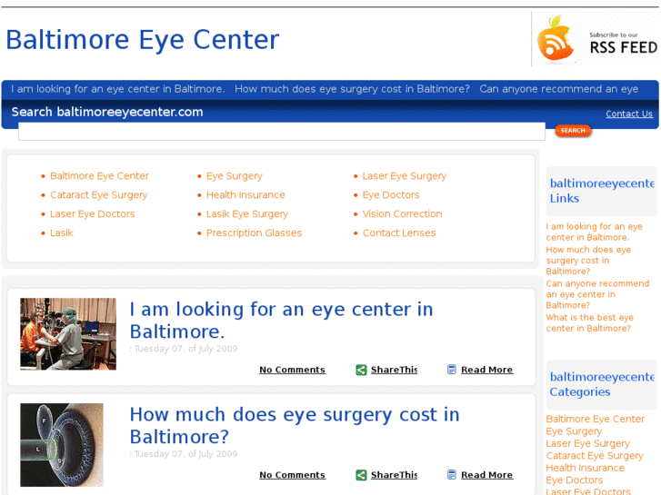 www.baltimoreeyecenter.com