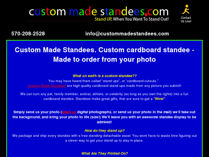 www.custommadestandees.com