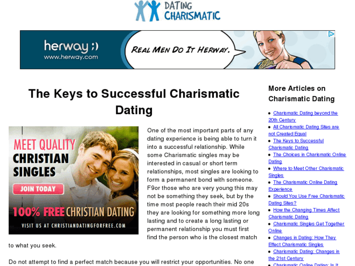 www.datingcharismatic.com