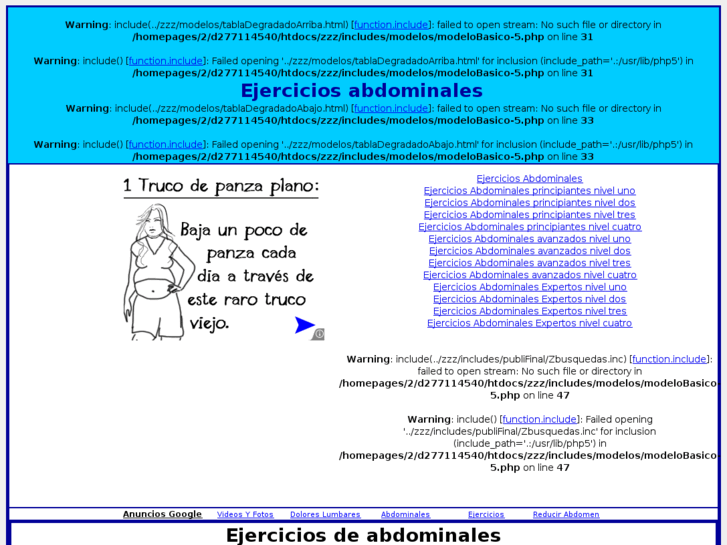 www.ejerciciosabdominales.info