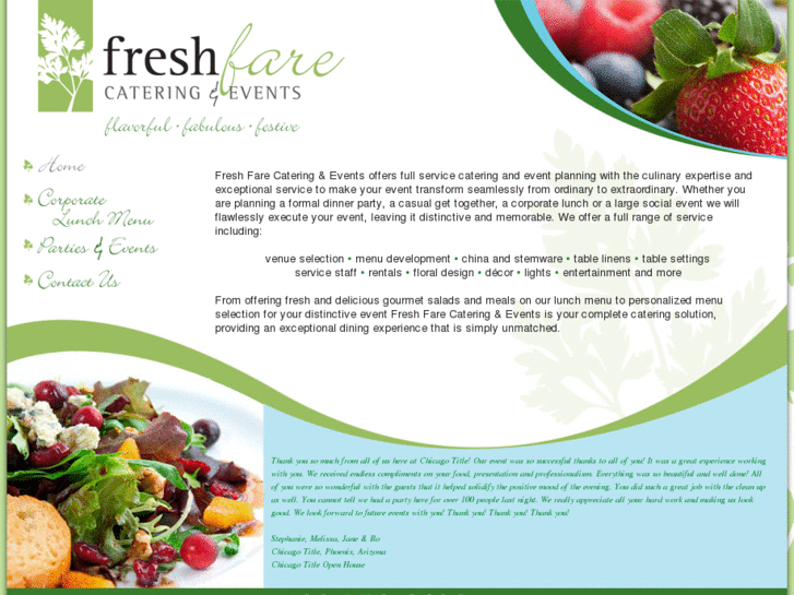 www.freshfarecatering.com