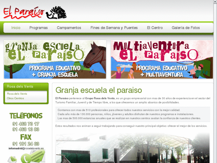 www.granjaescuelaelparaiso.com