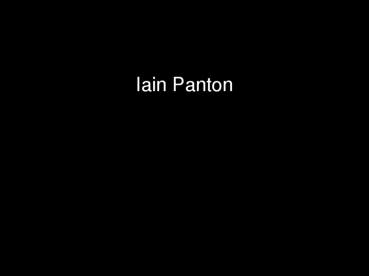 www.iainpanton.com